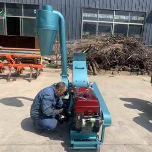 25马力柴油机款 饲料粉碎机五谷杂粮粉碎机树枝秸秆玉米芯粉碎机
