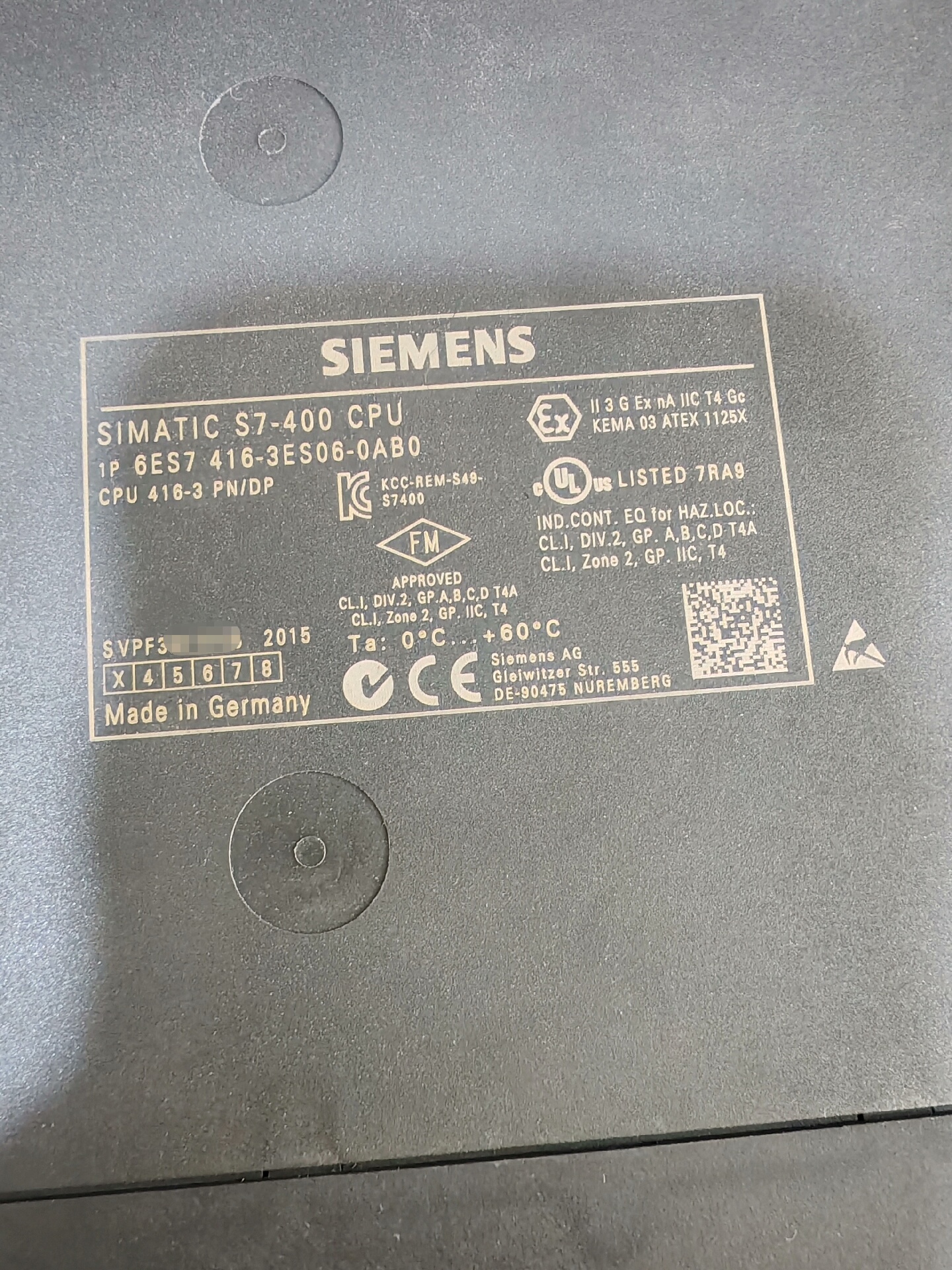 6ES7416-3ES06-0AB0
