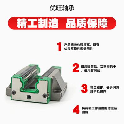 德国INA进口直线导轨滑块KWVE15B/20B/25B/30B/35B/45B机床配件