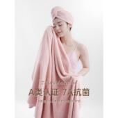 毛2025毛新款 大浴巾女用成全人毛巾三件奶盖浴巾套比家纯棉棉吸水