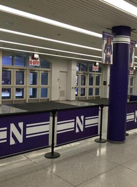 广告c68o带排队栏杆围栏学校一伸缩机场健身房米线隔离带护栏商场