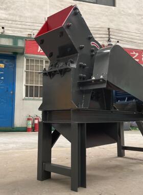 定制锤式破碎机石子破碎制砂机石料陶瓷玻璃建筑垃圾锤破粉碎机
