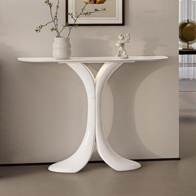 豚关桌轻海奢简约现代入户正对门XG231110端玄关柜极简意式高艺玄