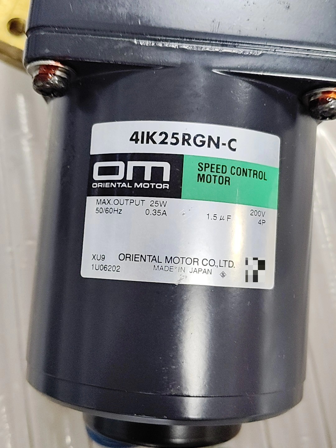 ORIENTAL MOTOR   4IK25RGN-C