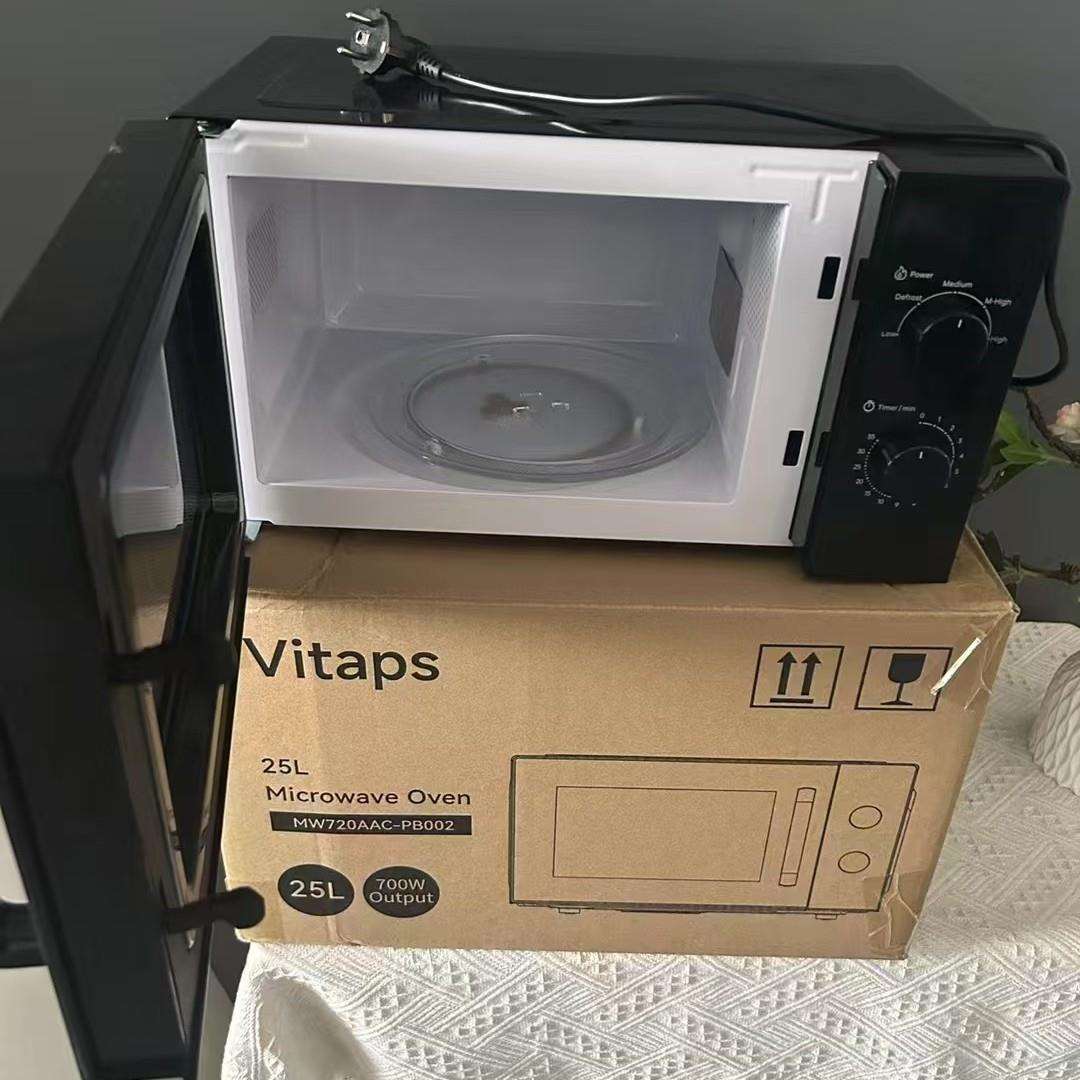 微波炉新款20L全自动欧式多功能家用小型机械转盘式光波烘烤