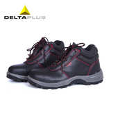 防穿刺劳保鞋 代尔塔301110高帮绝缘安全鞋 18KV高电压防砸电工鞋