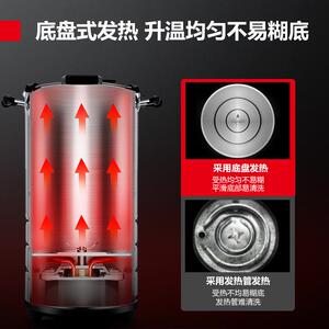 德玛仕不锈钢商用浆渣分离免滤磨浆机现磨米浆豆浆机全自动