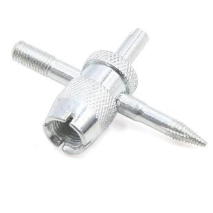 四合一气门芯扳手小工具轮胎嘴帽改锥钥匙多功能汽车拆卸起子