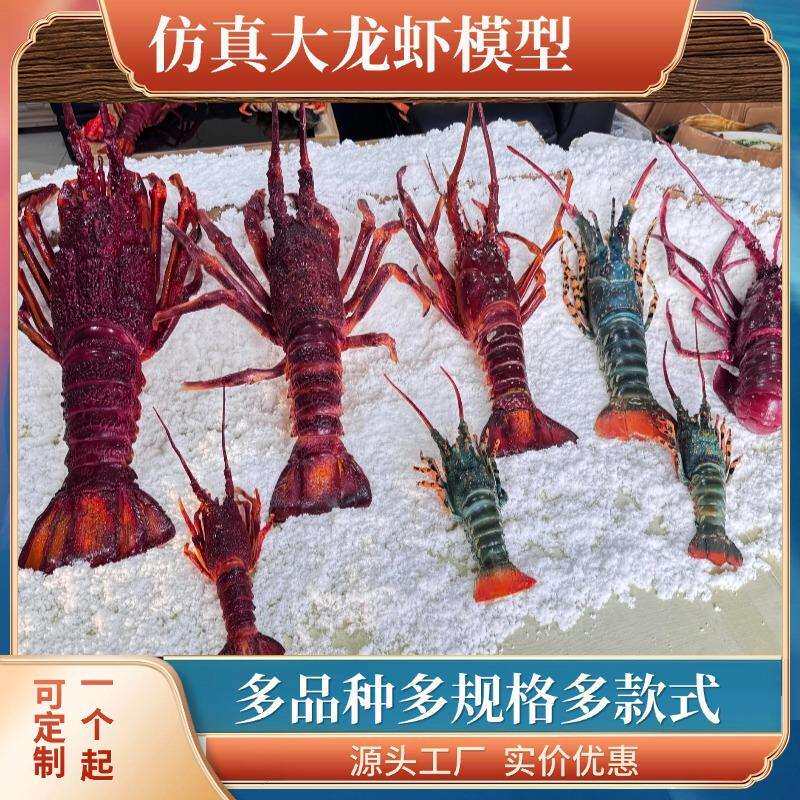 活冻澳州大龙虾红龙虾小青龙波斯顿大花龙10斤大澳龙真模型