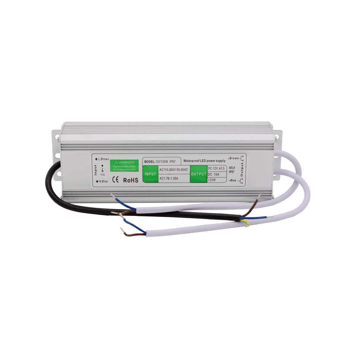 上普12V10A防水电源12V120W室外防水驱动LED单相开关电源厂家直销