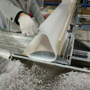 级热曲面灯箱罩力机器弯亚克挡风造型异形工程隔板防护罩赛车制作