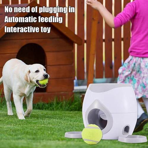 Dog Pet Interactive Tennis Ball Launcher Jumping Ball Toys