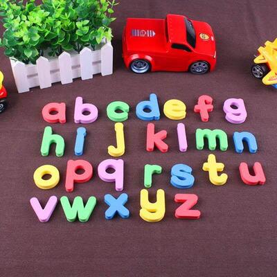 Magnetic Letters Numbers Alphabet ABC 123 Fridge Magnets Pla