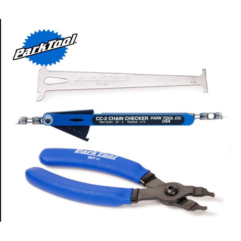 parktool 链条测量器魔术扣拆卸钳工具链条尺CC-2 CC-3.2 MLP-1.2