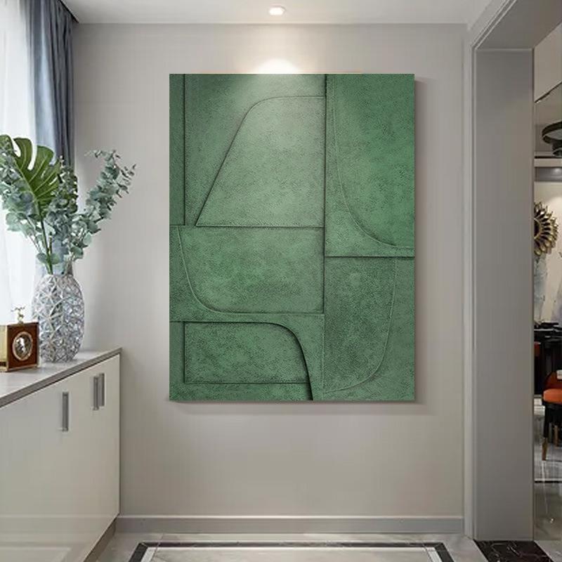 木板雕刻客厅装饰画现代轻奢抽象艺术挂画高档餐厅走廊玄关立体画