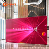 铝合金幕便携双面墙定制便携秀落地式 架展架海报快订做签名展示架