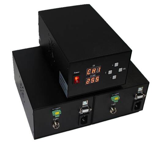 视觉光源二通道四通道六通道大功率数字串口调光电源控制器300W