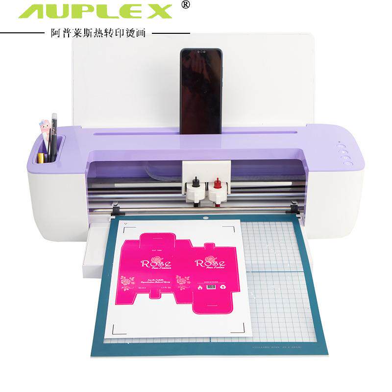 家用全自动桌面刻字机cutter plotter刻字膜不干胶纸图案刻字机