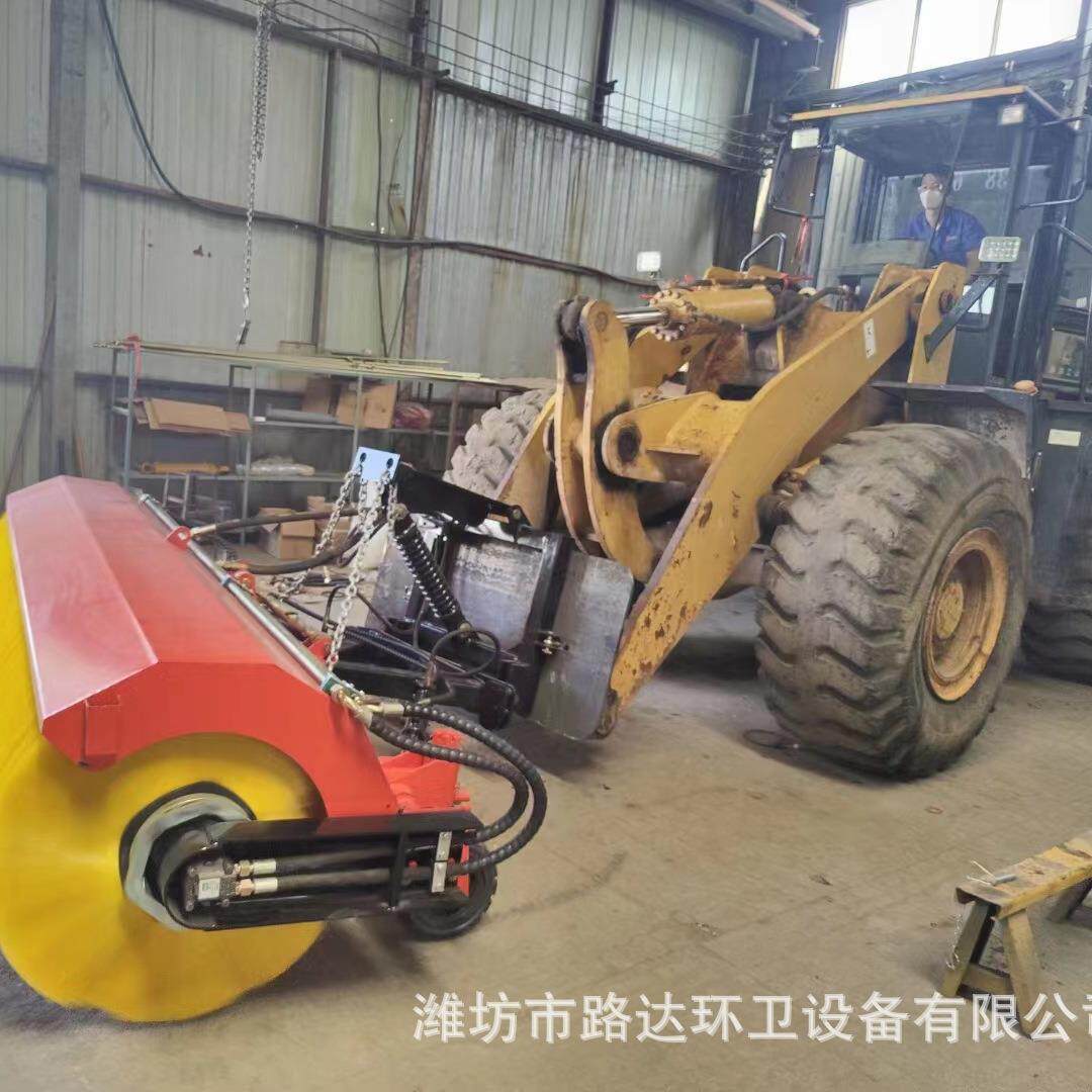 柴油装载机扫地车高续航渣土环卫道路施工清扫车简易操作上手快