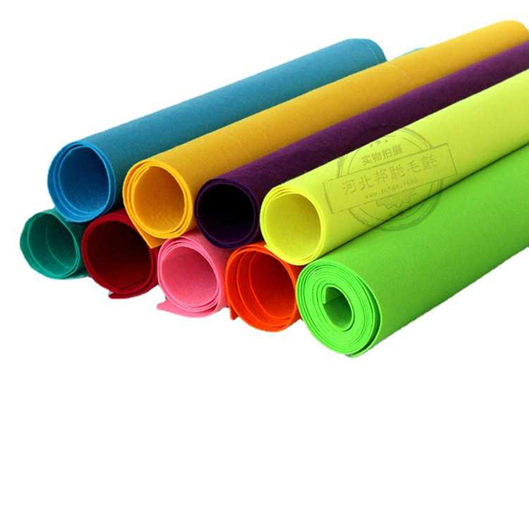 厂家音乐器材吸音板10mm厚 隔音彩色毛毡 阻燃装修毛毡