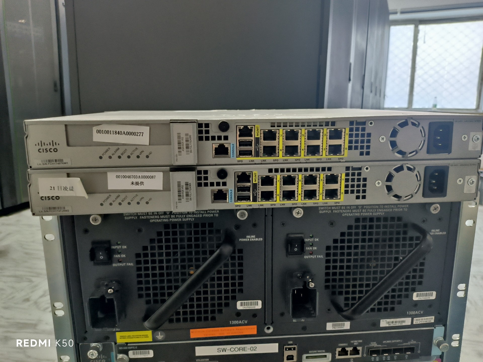 思科二手防火墙 ASA5525-K9 测试OK