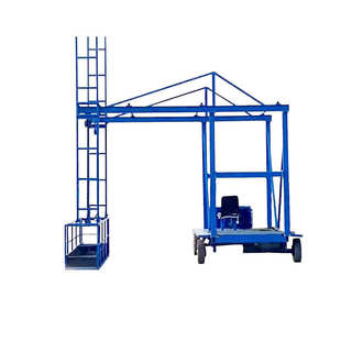 桥梁外侧施工台车排水管安装维修养护平台桥梁高架桥外侧施工台车