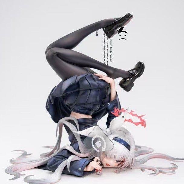 碧蓝档案普拉娜手办旋转锁定蔚蓝档案美少女动漫二次元游戏模型