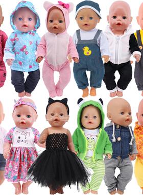 Doll Baby Clothes Kittys Kitten Cat Cartoon Dress Shoes Fit
