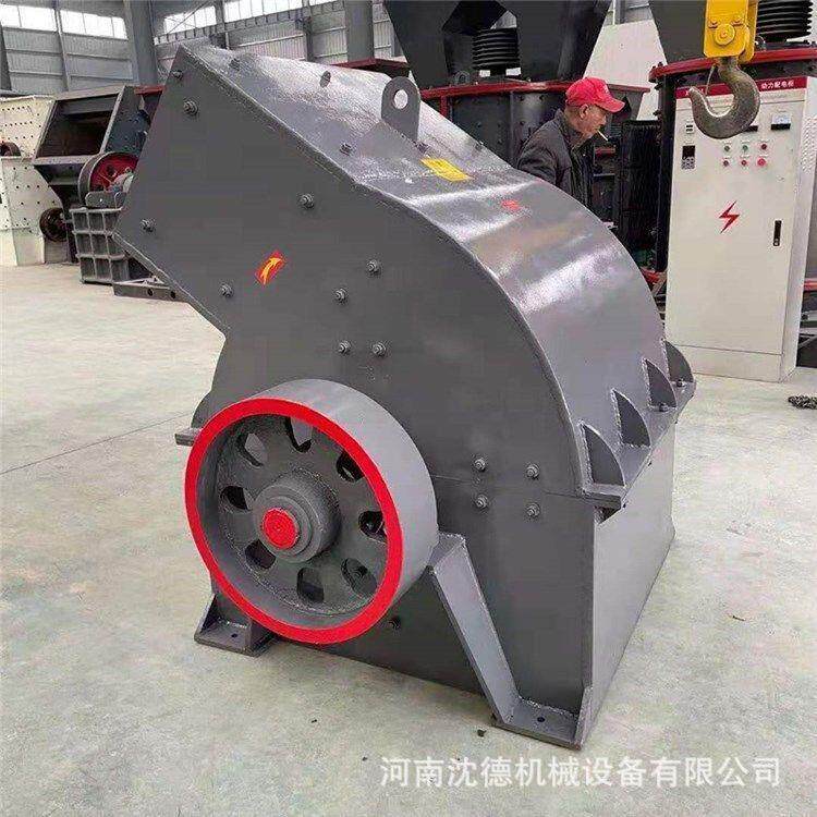 C400X600型锤式石破碎机鹅卵花岗岩石粉PPHG碎机小型移动青制砂机