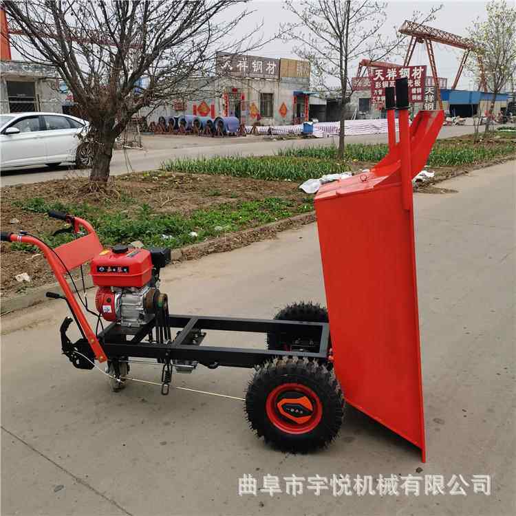 建轮筑工地泥运输水车122双行走运车搬汽油柴油手推车厂家