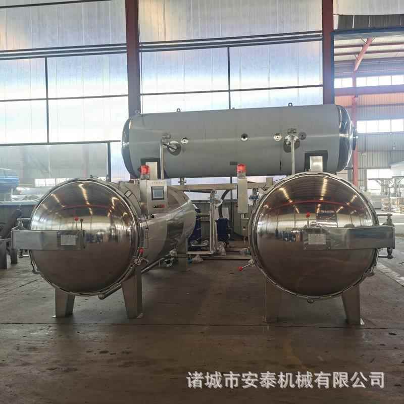 菌釜并联ZOC式真空熟食肉制咸用杀菌锅品粽子鸭蛋猪灭蹄猪脚加工