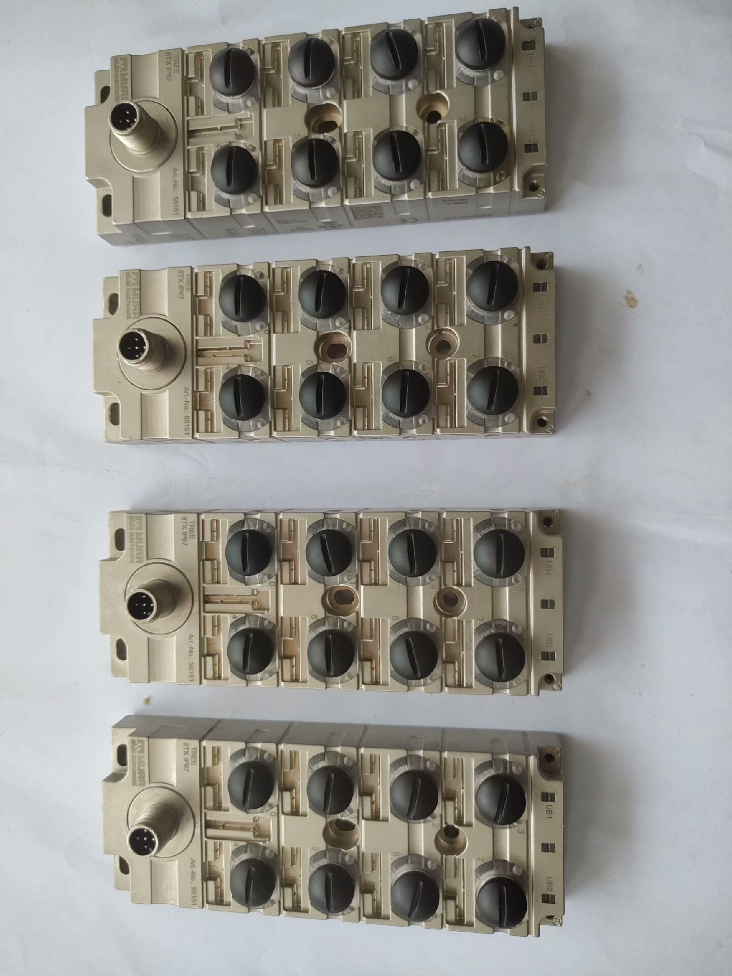 MURR穆尔M12 D型接口 58161交换机，全新， TR