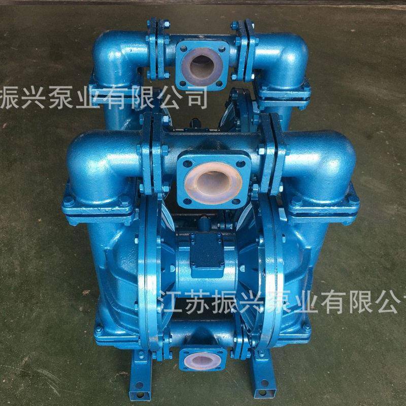 加工定制气动隔膜泵酸料污输送钢水衬自吸咨询卖家泵动四氟物气隔