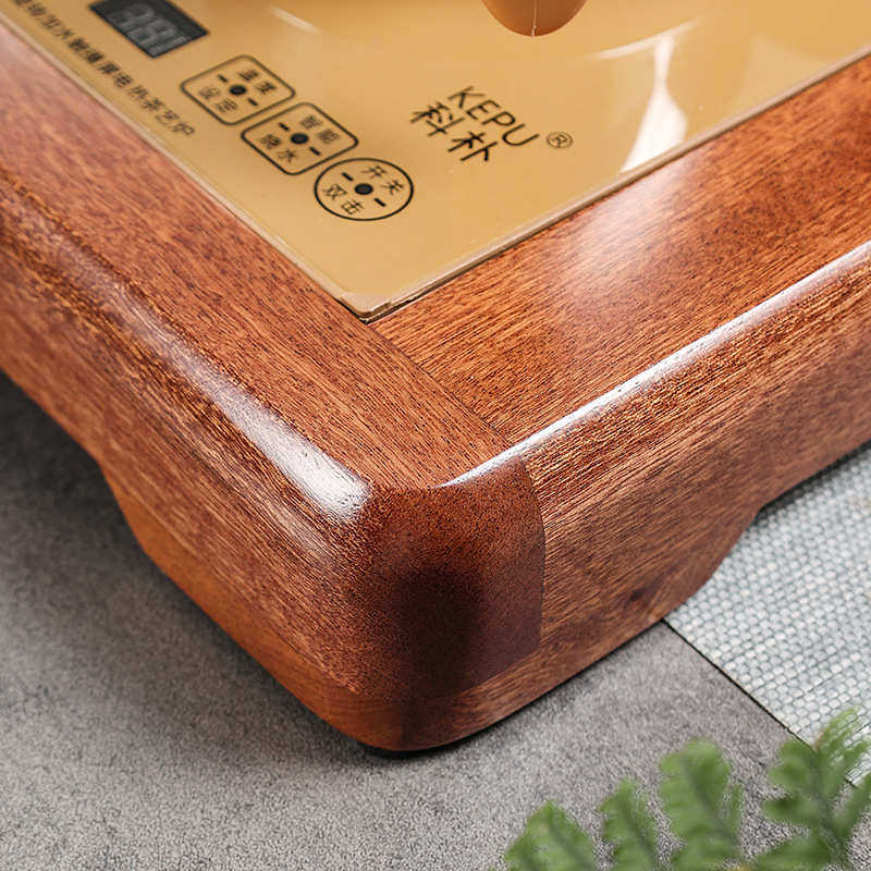 实木茶盘全自动底部上水四合一体式茶台国风家用泡茶功夫茶具套装