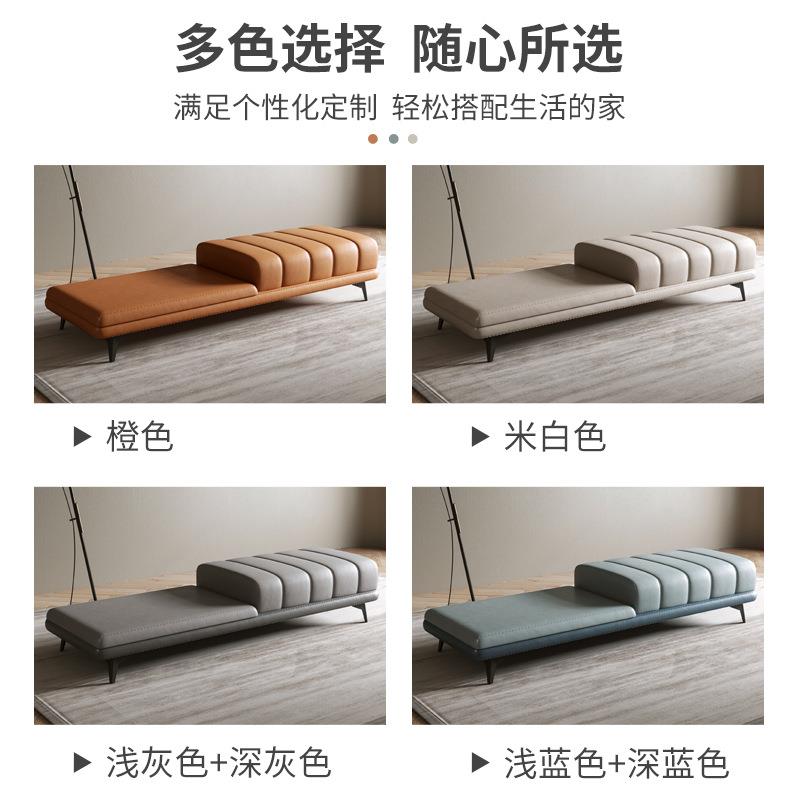 新款直销朴真换鞋凳凳家用门口长凳轻奢入户儿童穿鞋凳长条沙发卧