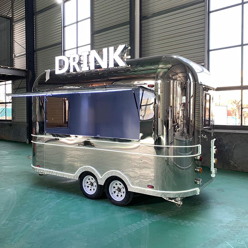 不锈钢餐车商用餐厅可移动咖啡奶茶车多功能营地商业街网红美食车