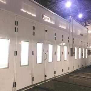 干式URI喷漆房工业涂装喷漆备厂家尘供设应尺无寸可按需定 制漆面