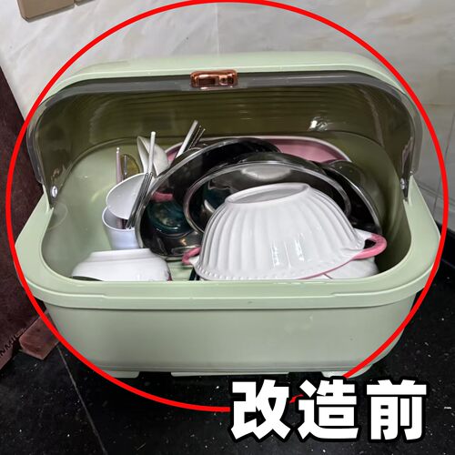厨房碗碟沥水碗架不锈钢碗盘碗筷放碗盘子沥水篮刀具微波炉清洁器