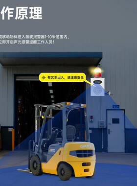 HXA-B0W声光报警器微语波感人应体物体移动喇叭远距离音HXA-B02W2