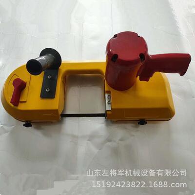 矿用切割锯 FDJ-120气动带式锯风动钢轨切割锯 手持式气动带锯