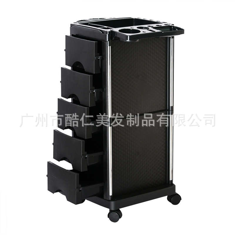 理发发廊用的美容美发折叠手推工具车置物架材质推车广东