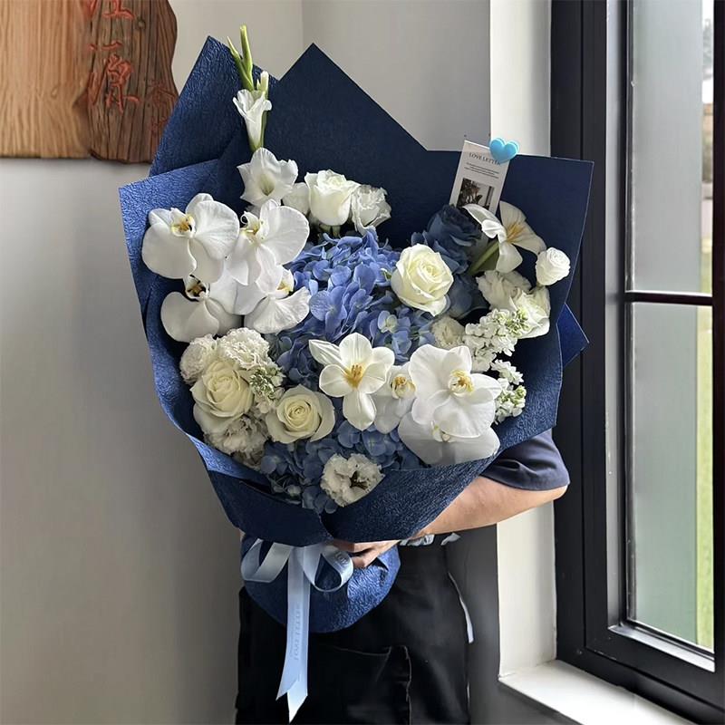 教师节花束送老师 玫瑰向日葵混搭 同城速递至上海杭州北京 祝福