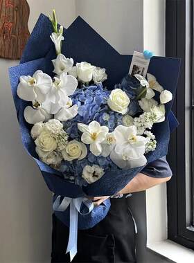教师节花束送老师 玫瑰向日葵混搭 同城速递至上海杭州北京 祝福