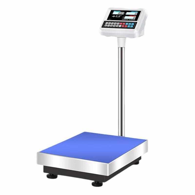 英衡台秤电子秤高精度称重磅秤充电款量程75kg精度1gBQ7602