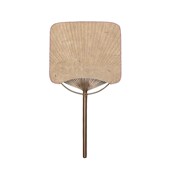 宣纸空白团扇竹柄中式 蒲扇芭蕉方扇手工团扇圆扇子书法绘画宣纸扇