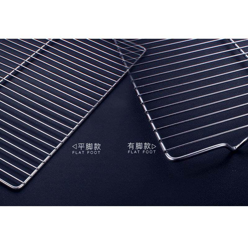 新款直销不锈钢烧烤网 蛋糕面包 冷凉架网 冷却架 烘焙用晾网架 6