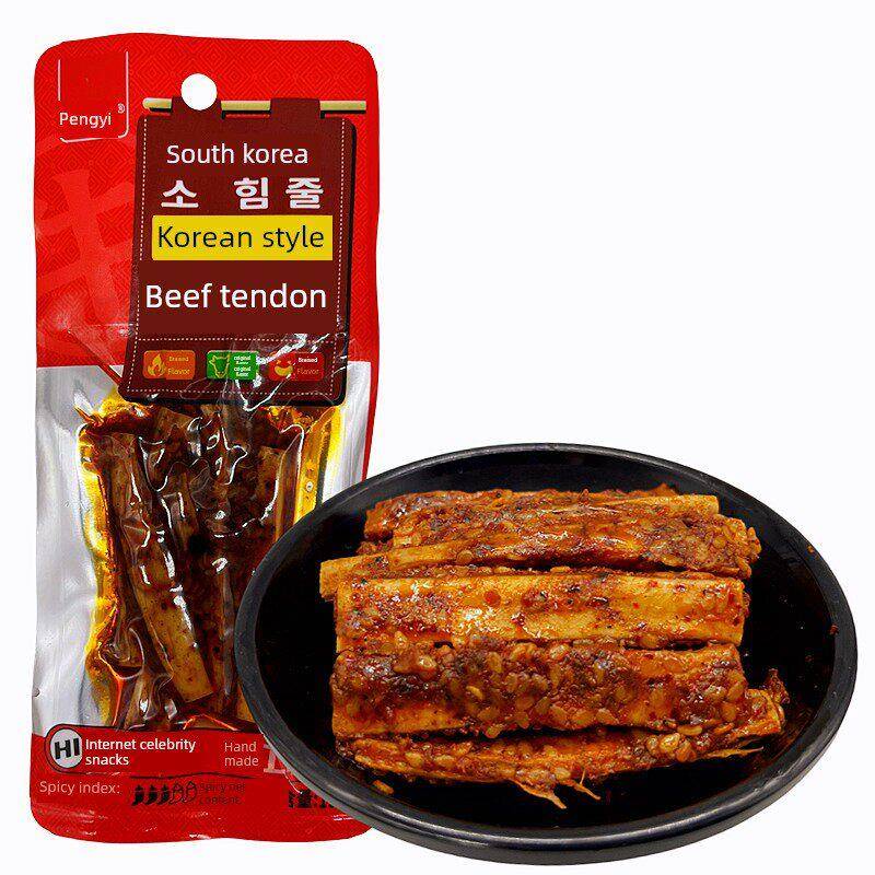鹏珅韩风包味牛板筋香辣味酱卤肉制品小包装休闲零食解馋小式吃邮