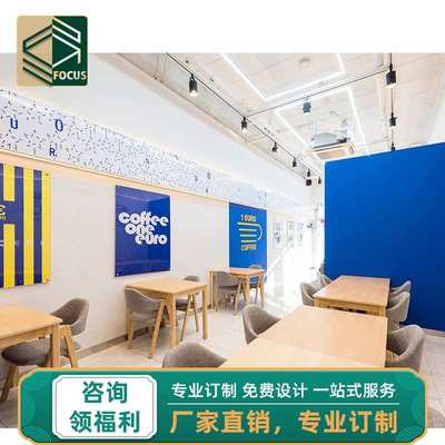 网红现代风格咖啡奶茶店摆放台展示货架制作台轻奢中岛柜零食店