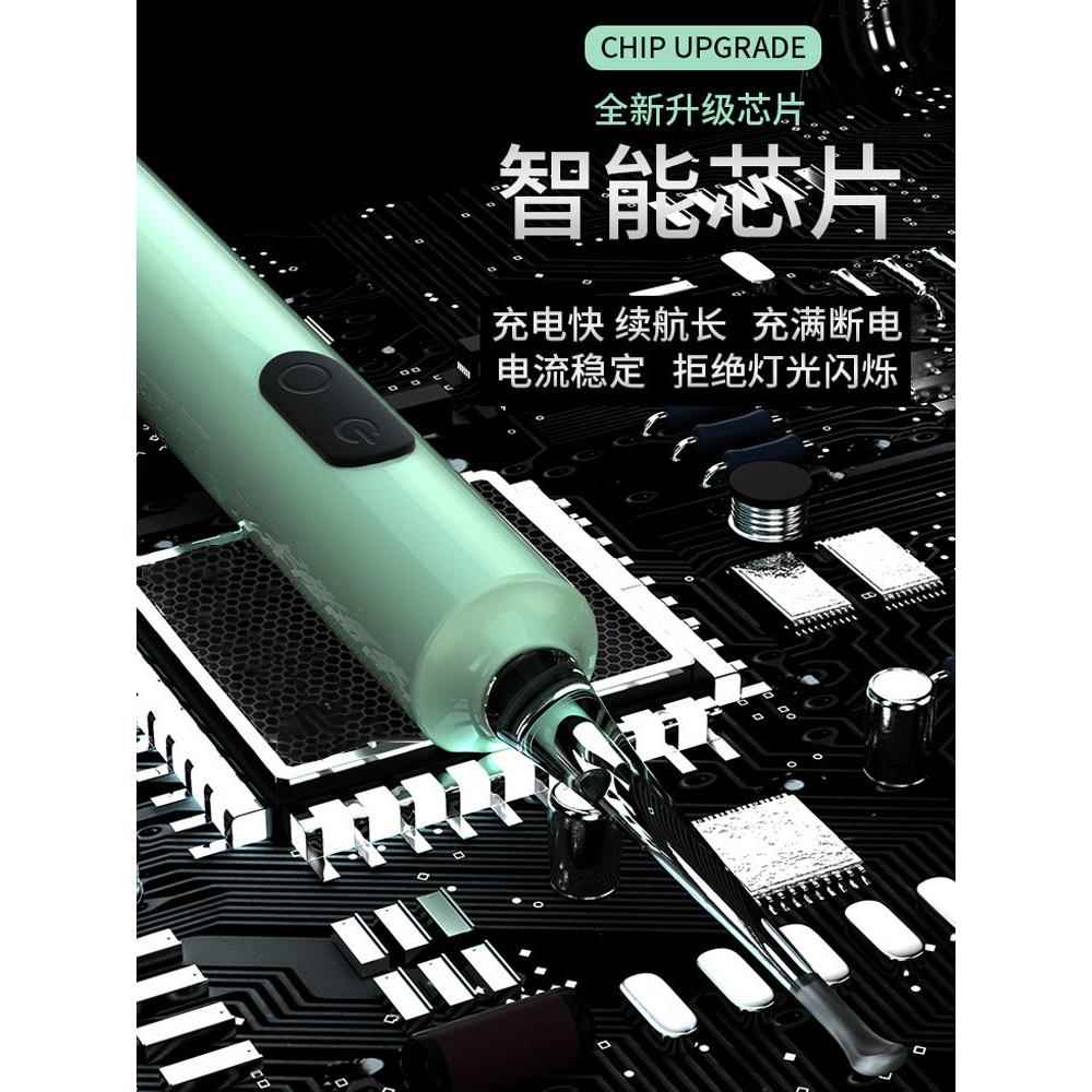 德国挖耳朵神器儿童专用发光安全不伤耳洞掏耳屎套装采耳可视工具