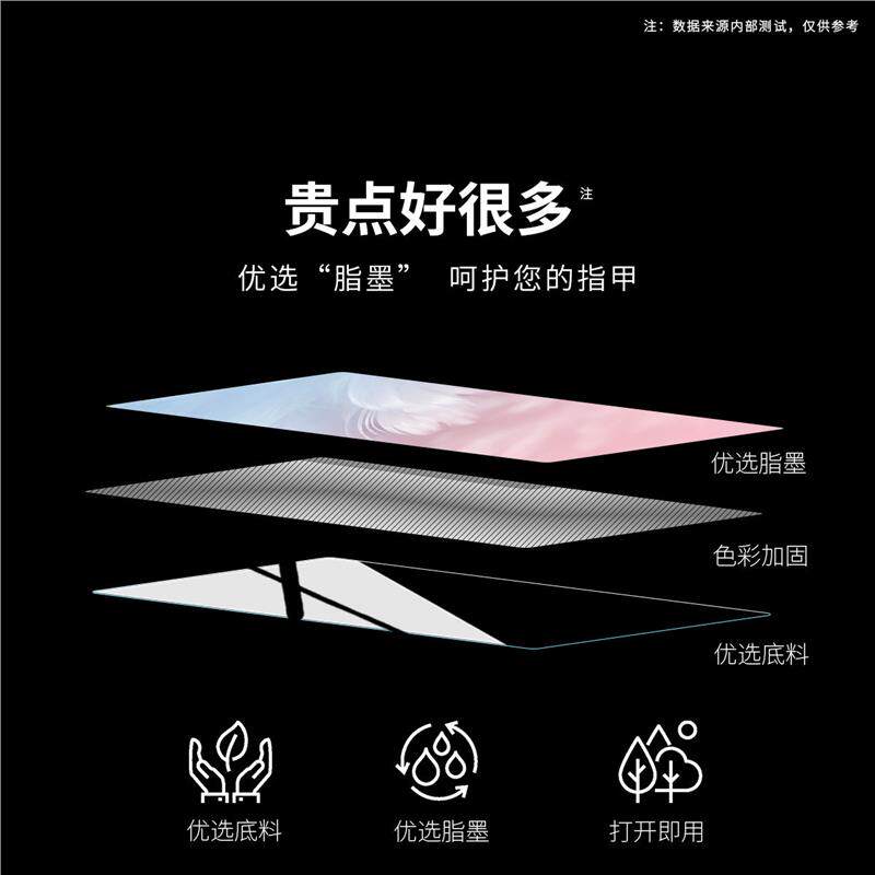 古筝指甲收纳板古风收纳缠甲盒加长版缠绕卡指甲板琵琶古筝收纳盒